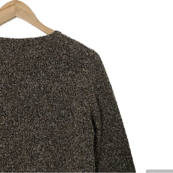 VTG KAREN KANE Tweedy Cashmere and Merino Wool Blend Cardigan Women's Size M - Picture 9 of 10